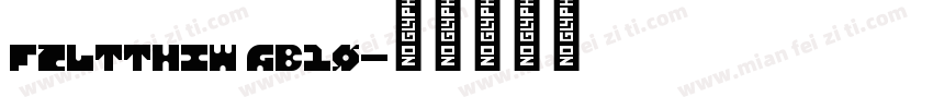 FZLTTHIW GB10字体转换